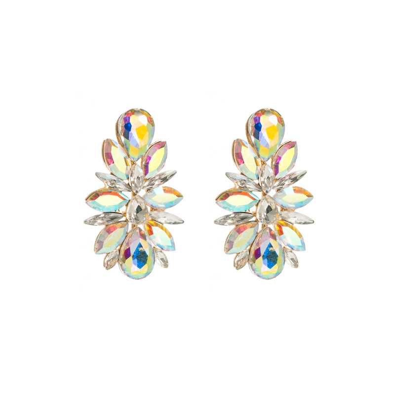 Fashion Jewelry Rhinestone Earrings For Women YWHME-810 