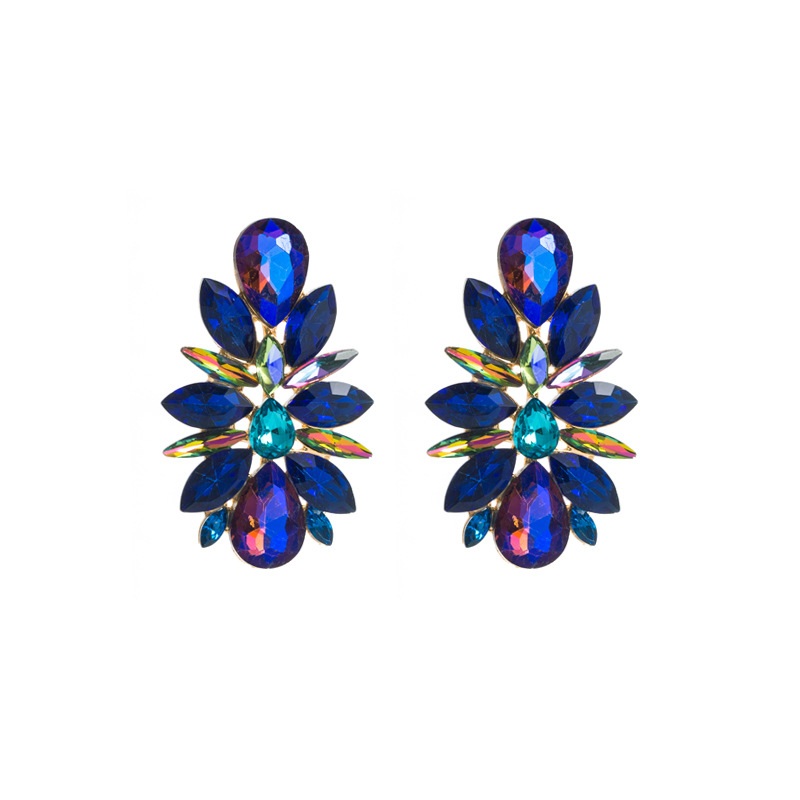 Fashion Jewelry Rhinestone Earrings For Women YWHME-810 