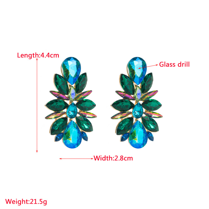 Fashion Jewelry Rhinestone Earrings For Women YWHME-810 