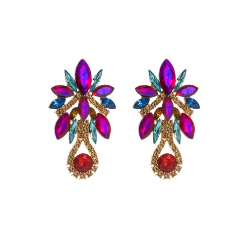 Fashion Jewelry Rhinestone Earrings For Women YWHME-811