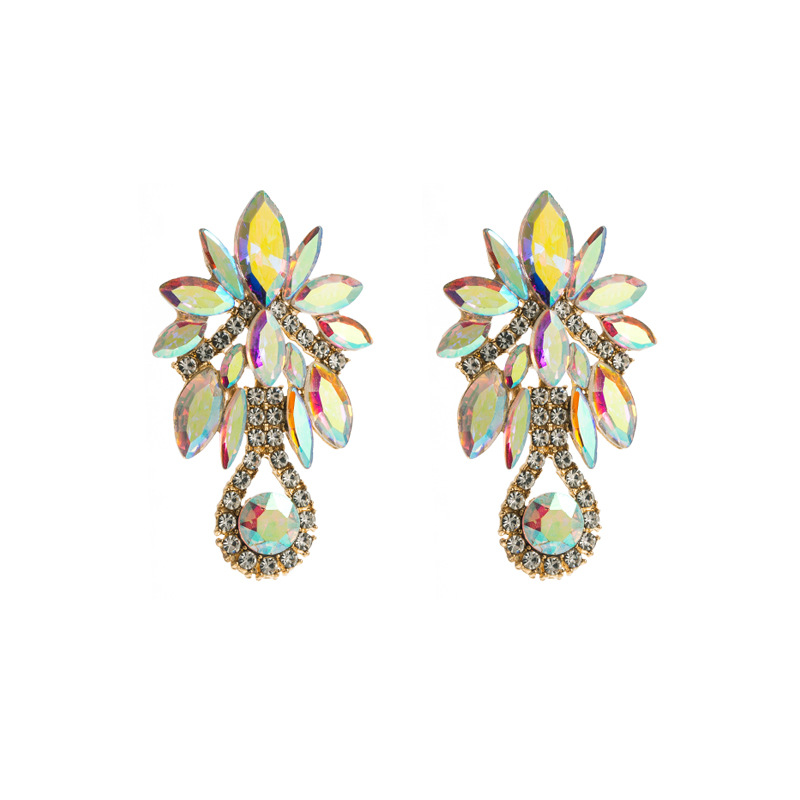 Fashion Jewelry Rhinestone Earrings For Women YWHME-811 