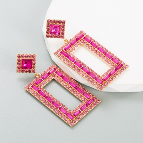 Fashion Jewelry Rhinestone Earrings For Women YWHME-812