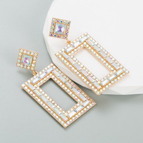 Fashion Jewelry Rhinestone Earrings For Women YWHME-812