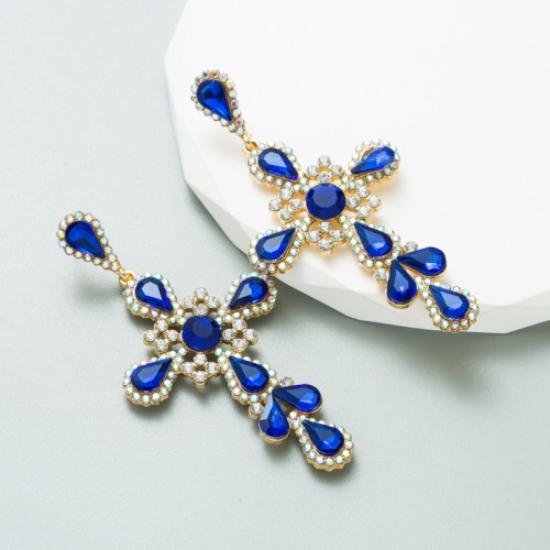 Fashion Jewelry Rhinestone Earrings For Women YWHME-814