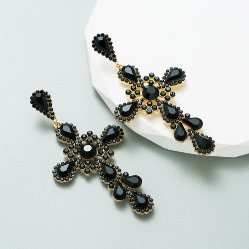 Fashion Jewelry Rhinestone Earrings For Women YWHME-814