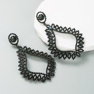 Fashion Jewelry Rhinestone Earrings For Women YWHME-815 