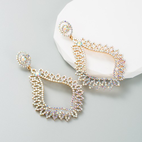 Fashion Jewelry Rhinestone Earrings For Women YWHME-815