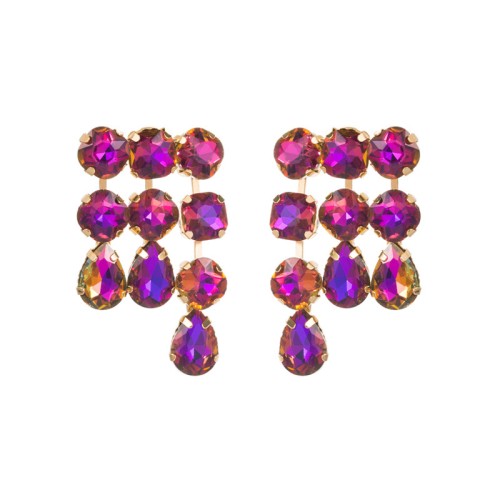 Fashion Jewelry Rhinestone Earrings For Women YWHME-816