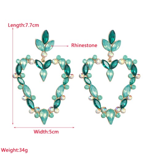 Fashion Jewelry Rhinestone Earrings For Women YWHME-819