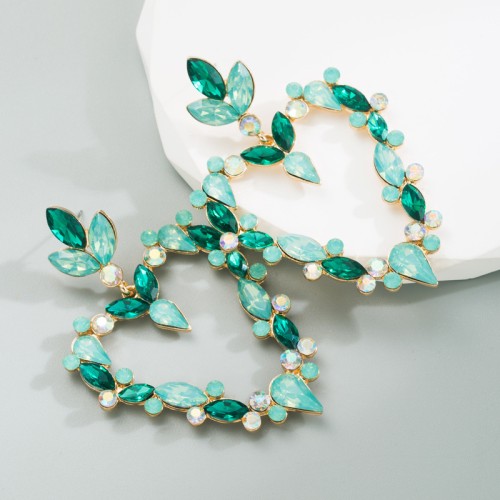 Fashion Jewelry Rhinestone Earrings For Women YWHME-819