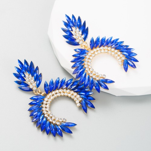 Fashion Jewelry Rhinestone Earrings For Women YWHME-820