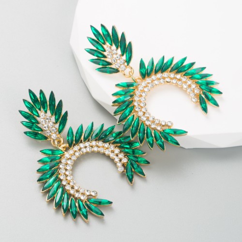 Fashion Jewelry Rhinestone Earrings For Women YWHME-820