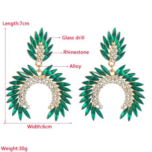 Fashion Jewelry Rhinestone Earrings For Women YWHME-820