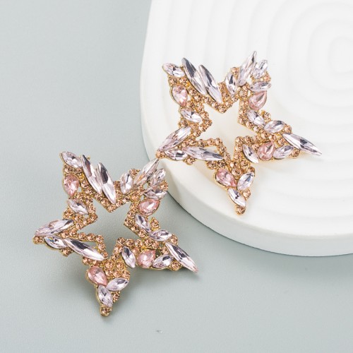 Fashion Jewelry Rhinestone Earrings For Women YWHME-822