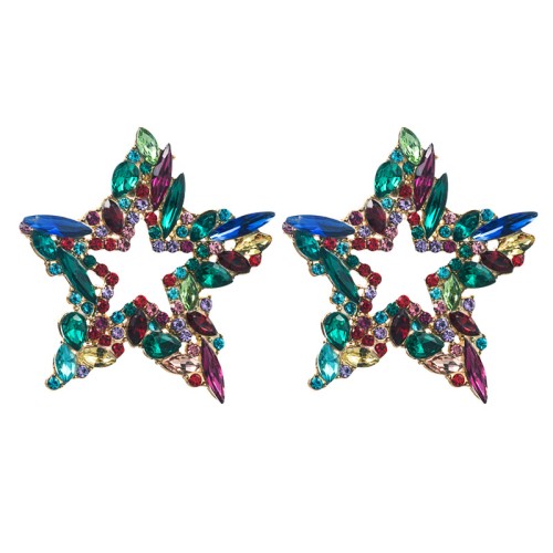 Fashion Jewelry Rhinestone Earrings For Women YWHME-822