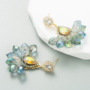 Fashion Jewelry Rhinestone Earrings For Women YWHME-823 