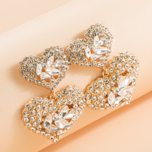 Fashion Jewelry Rhinestone Earrings For Women YWHME-824