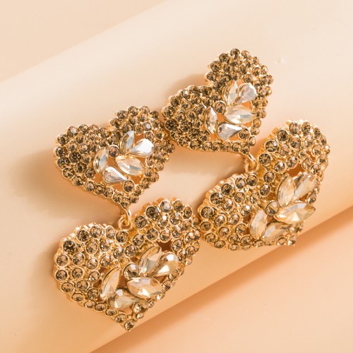 Fashion Jewelry Rhinestone Earrings For Women YWHME-824