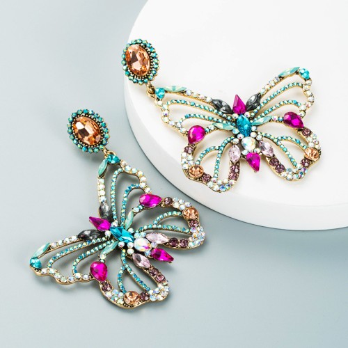 Fashion Jewelry Rhinestone Earrings For Women YWHME-826