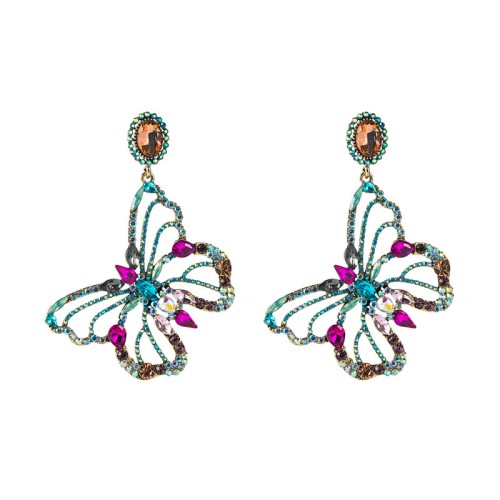 Fashion Jewelry Rhinestone Earrings For Women YWHME-826