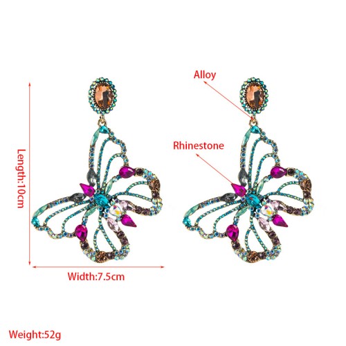 Fashion Jewelry Rhinestone Earrings For Women YWHME-826