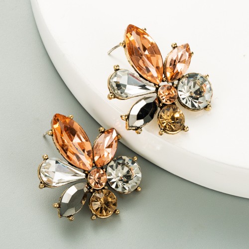 Fashion Jewelry Rhinestone Earrings For Women YWHME-828