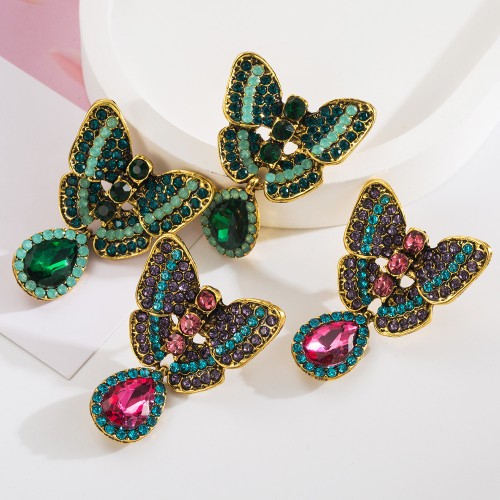 Fashion Jewelry Rhinestone Earrings For Women YWHME-830