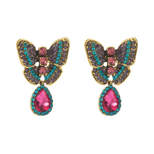 Fashion Jewelry Rhinestone Earrings For Women YWHME-830