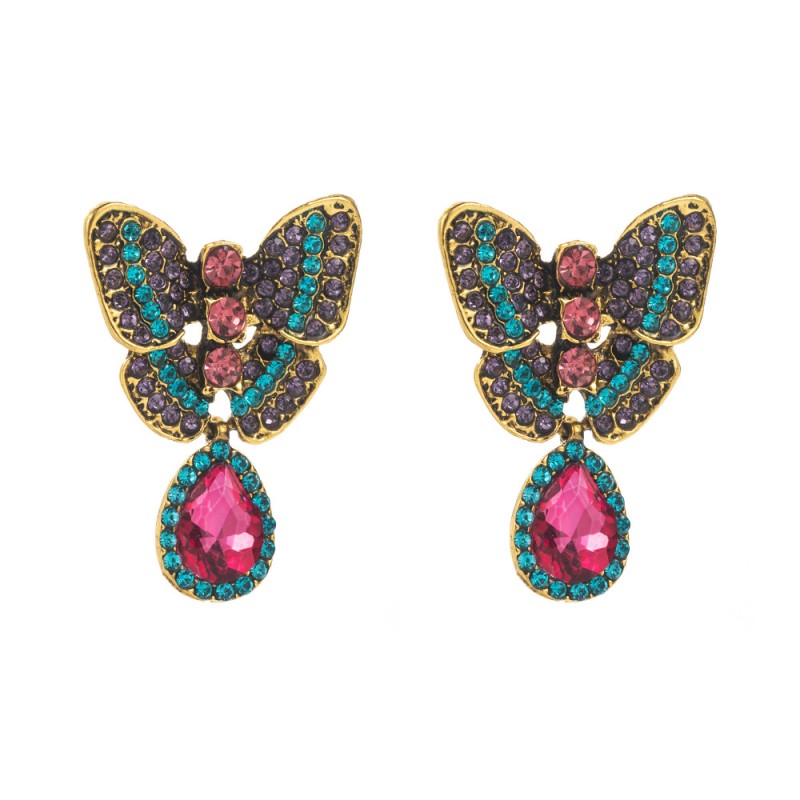 Fashion Jewelry Rhinestone Earrings For Women YWHME-830 