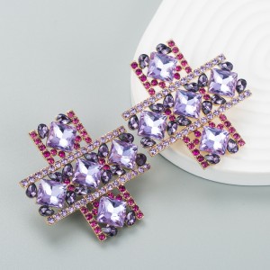 Fashion Jewelry Rhinestone Earrings For Women YWHME-831 