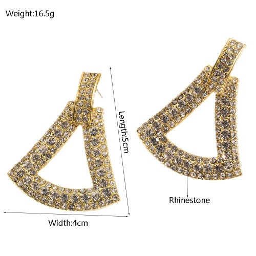 Fashion Jewelry Rhinestone Earrings For Women YWHME-832