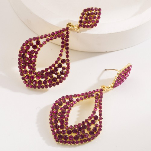 Fashion Jewelry Rhinestone Earrings For Women YWHME-833