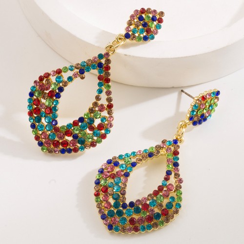 Fashion Jewelry Rhinestone Earrings For Women YWHME-833