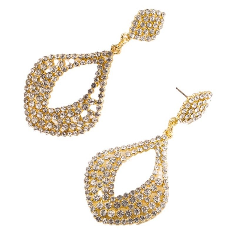 Fashion Jewelry Rhinestone Earrings For Women YWHME-833 