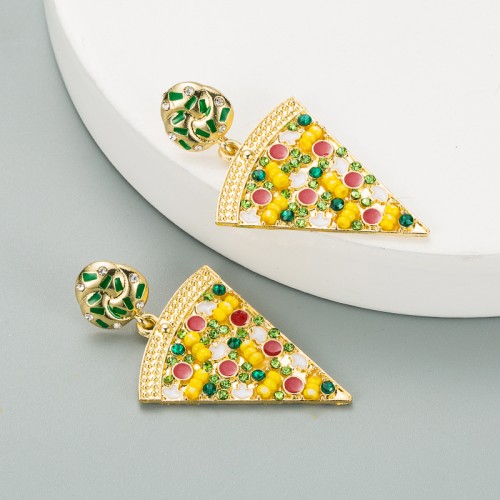 Fashion Jewelry Rhinestone Earrings For Women YWHME-834