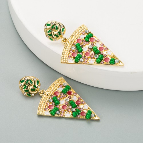 Fashion Jewelry Rhinestone Earrings For Women YWHME-834