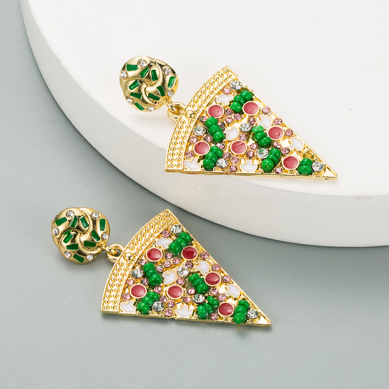 Fashion Jewelry Rhinestone Earrings For Women YWHME-834 