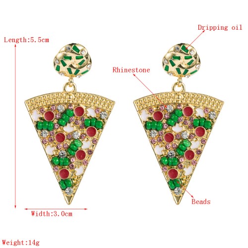 Fashion Jewelry Rhinestone Earrings For Women YWHME-834