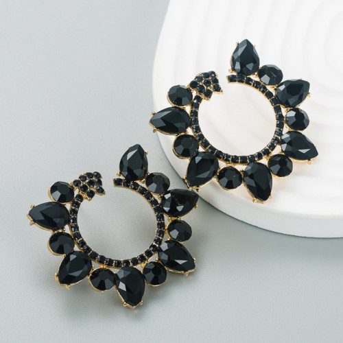 Fashion Jewelry Rhinestone Earrings For Women YWHME-835