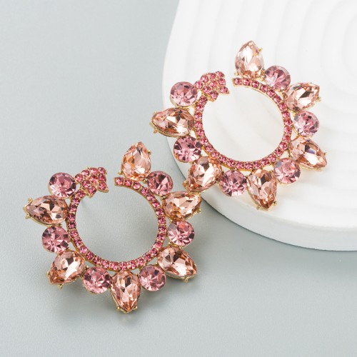 Fashion Jewelry Rhinestone Earrings For Women YWHME-835