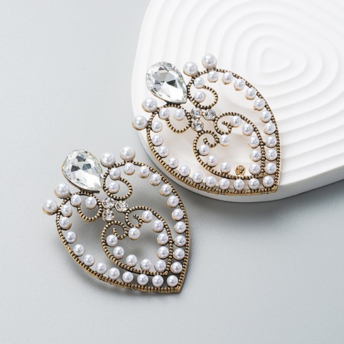 Fashion Jewelry Rhinestone Earrings For Women YWHME-836