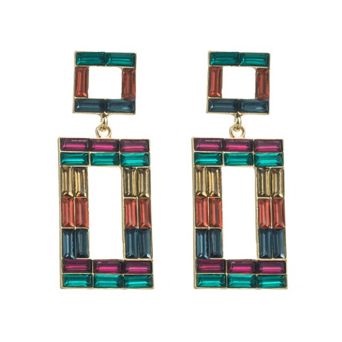 Fashion Jewelry Rhinestone Earrings For Women YWHME-839