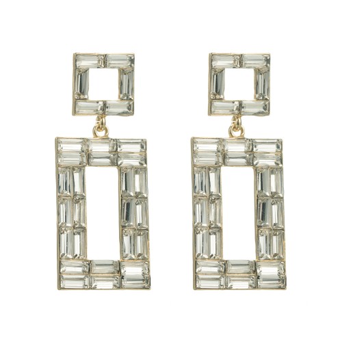 Fashion Jewelry Rhinestone Earrings For Women YWHME-839