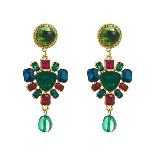 Fashion Jewelry Rhinestone Earrings For Women YWHME-840