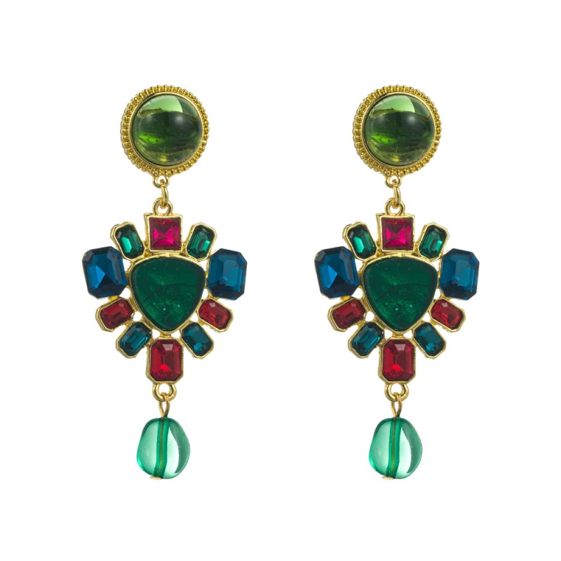 Fashion Jewelry Rhinestone Earrings For Women YWHME-840 