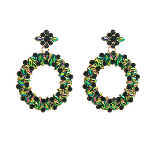 Fashion Jewelry Rhinestone Earrings For Women YWHME-841