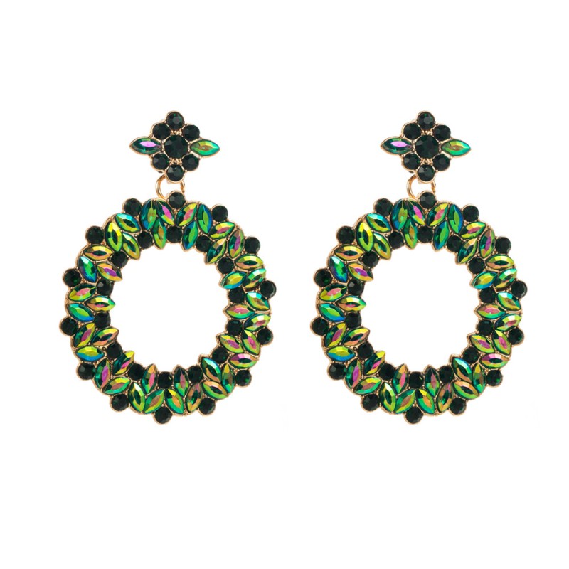 Fashion Jewelry Rhinestone Earrings For Women YWHME-841 