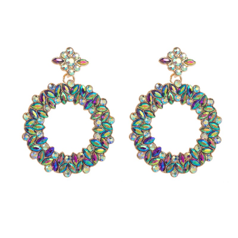 Fashion Jewelry Rhinestone Earrings For Women YWHME-841 