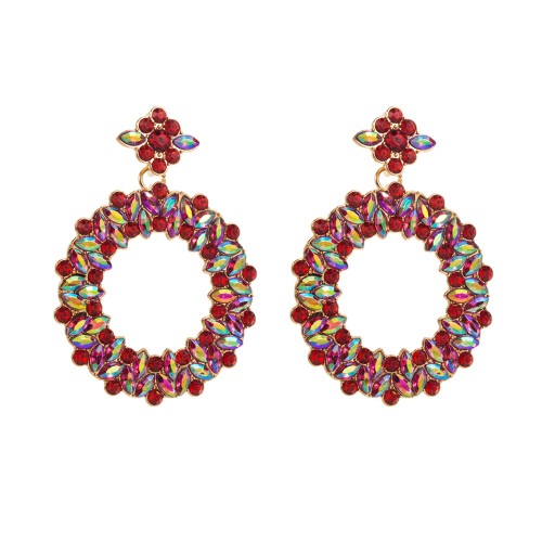 Fashion Jewelry Rhinestone Earrings For Women YWHME-841