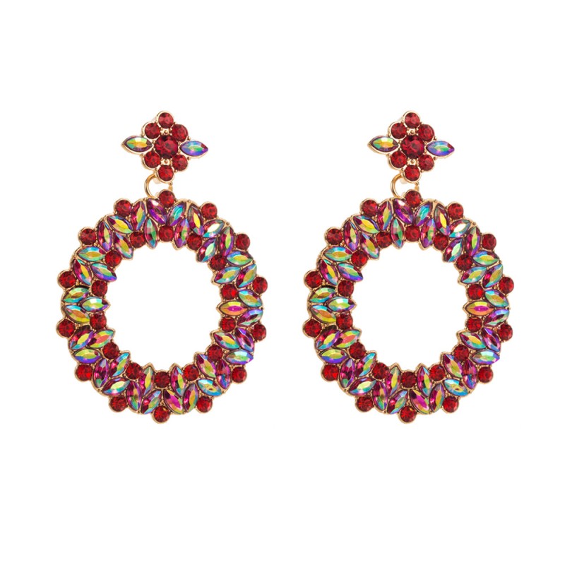 Fashion Jewelry Rhinestone Earrings For Women YWHME-841 